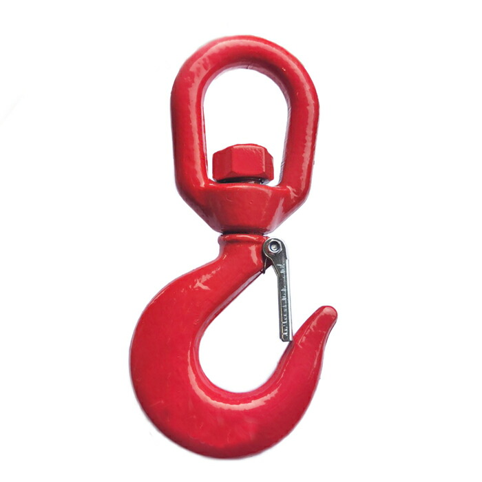 楽天市場】回転 スイベルフック 5000kg 5T 吊り具 ロッキングフック