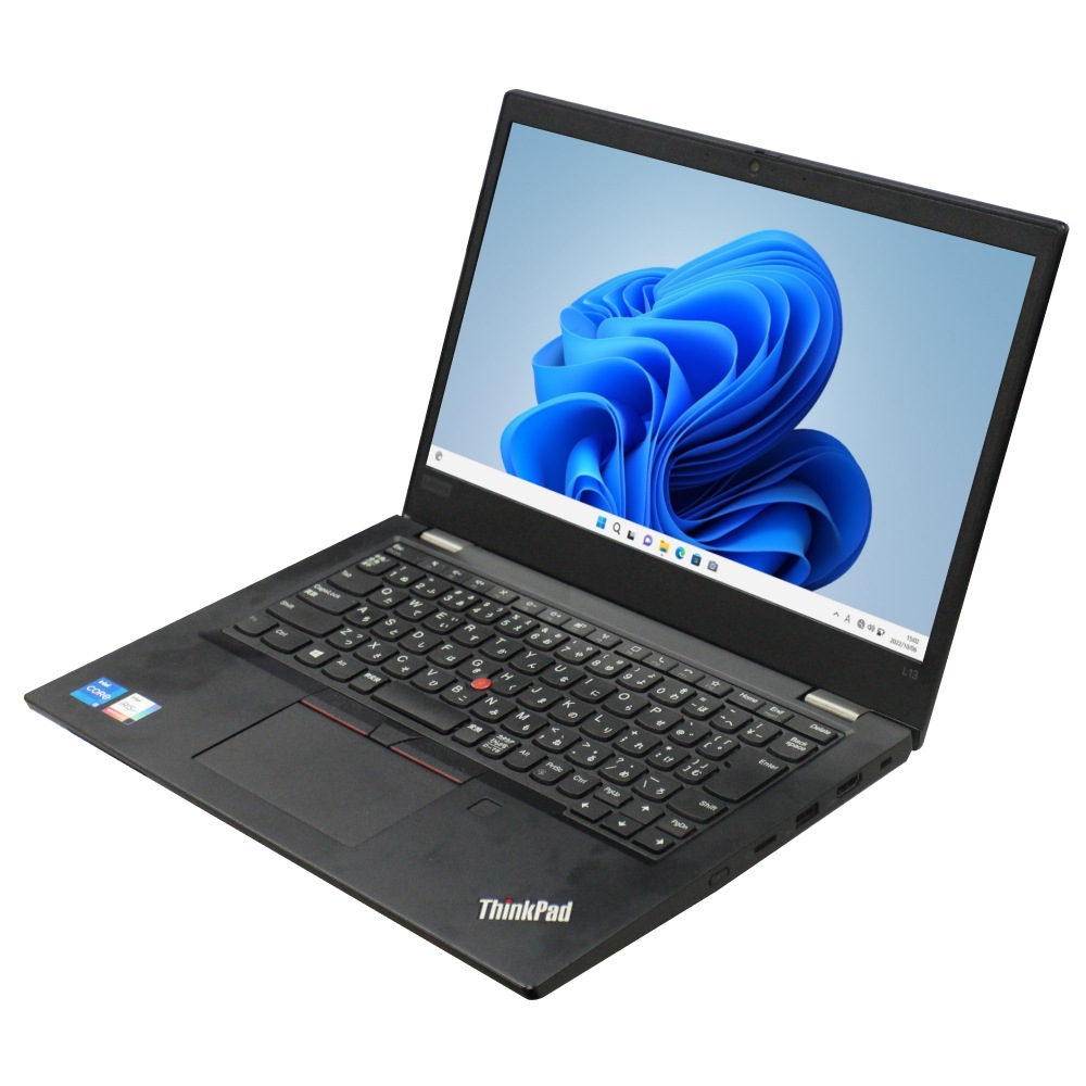lenovo ThinkPad L13 Windows11 64bit WEBカメラ Core i5 1135G7 メモリー8GB 高速SSD256GB 無線LAN B5サイズ モバイル フルHD液晶 ノートパソコン【中古】【30日保証】1752516|ジャンクワールド2nd店