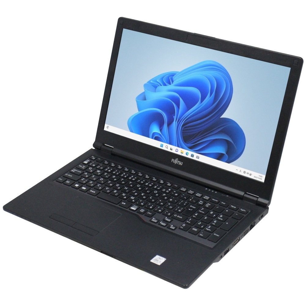 富士通 LIFEBOOK E5510/D Windows11 64bit テンキー Core i5 10310U メモリー8GB 高速SSD256GB 無線LAN A4サイズ ノートパソコン【中古】【30日保証】1406350