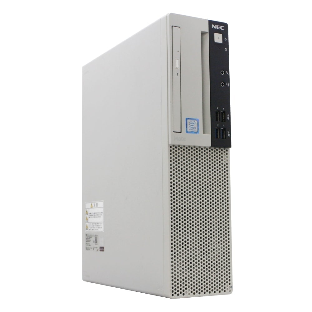 Windowsデスクトップ NEC ML-6 i3-9100/8GB/SSD256GB/Windows11 中古パソコン NEC Mate MRM36/L-5 Windows11 Core i3 9100 メモリ8GB