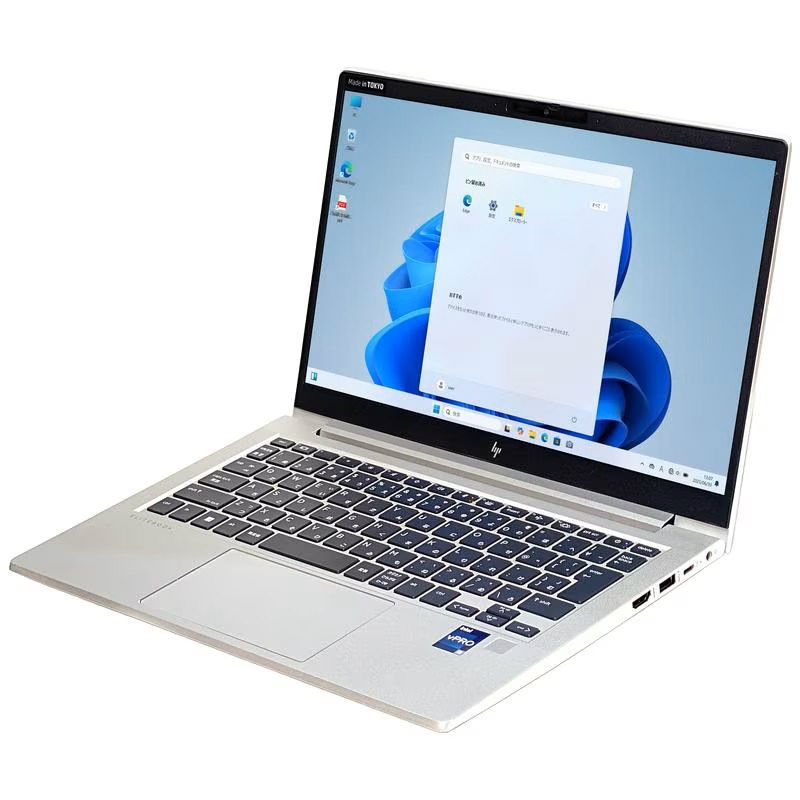 HP EliteBook 630 G9 Windows11 64bit WEBカメラ Core i5 1245U メモリー8GB 高速SSD256GB 無線LAN B5サイズ モバイル フルHD液晶 ノートパソコン【中古】【1週間保証】4020125
