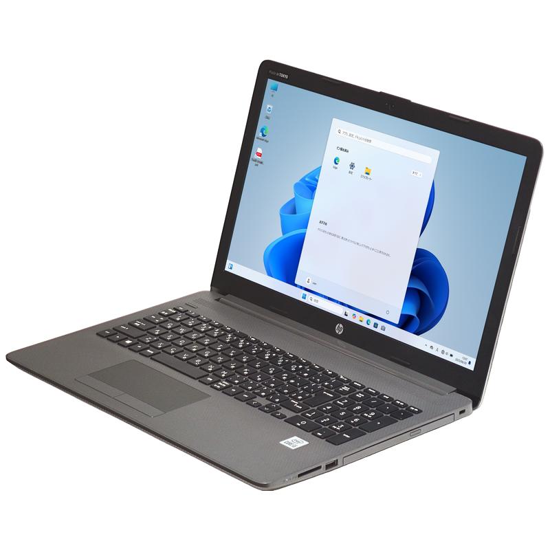 HP 250 G7 Windows11 64bit Core i5 1035G1 メモリー16GB 高速SSD256GB 無線LAN DVDマルチ WEBカメラ HDMI テンキー A4サイズ フルHD液晶 ノートパソコン【中古】【1週間保証】20006679