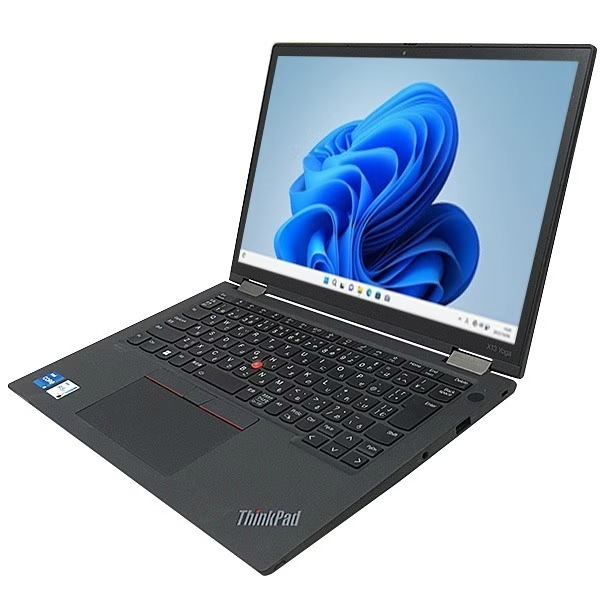 lenovo ThinkPad X13 Yoga Gen2 Windows11 64bit WEB写真機 Core i5 1135G7 記憶装置8GB 弾丸道路SSD256GB 無線電話ローカルエリアネットワーク タッチパネル 2 インチ 1 B5大いさ 可動性 盛りだくさん固定ディスク液晶 タッチパネル 万覚え帳マイコン【中古】【1週引き請ける】4020440 パソコン-パソコン・周辺機器