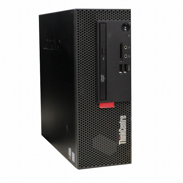 lenovo ThinkCentre M720e 単体 Windows11 64bit Core i3 8100 メモリー8GB 高速SSD128GB DVDマルチ デスクトップパソコン【中古】【1週間保証】1235013