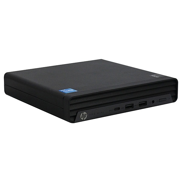 HP Pro Mini 400 G9 単体 超小型デスク Windows11 64bit HDMI Core i5 12500T メモリー16GB 高速SSD512GB 無線LAN デスクトップパソコン【中古】【1週間保証】1213228