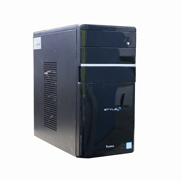 iiyama STYLE∞ biz-M 単体 Windows11 64bit Geforce GTX1060 6GB HDMI Core i7 8700K メモリー16GB 高速SSD480GB DVDマルチ デスクトップパソコン【中古】【1週間保証】1242917