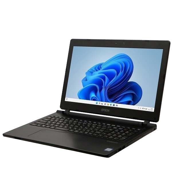 EPSON Endeavor NJ4300E Windows11 64bit WEBカメラ HDMI テンキー Core i3 8145U メモリー8GB 高速SSD128GB 無線LAN DVDマルチ A4サイズ ノートパソコン【中古】【1週間保証】1852868