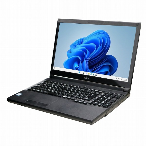 富士通 LIFEBOOK A579/A Windows11 64bit HDMI テンキー Core i3 8145U メモリー8GB 高速SSD240GB 無線LAN DVD-ROM A4サイズ ノートパソコン【中古】【1週間保証】20021483