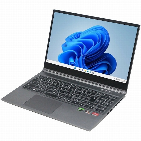 THIRDWAVE Raytrek G5-R Windows11 64bit Ryzen7 4800H WEBカメラ Geforce GTX1650Ti HDMI メモリー16GB 高速SSD512GB 無線LAN フルHD液晶 ノートパソコン【中古】【1週間保証】20021484