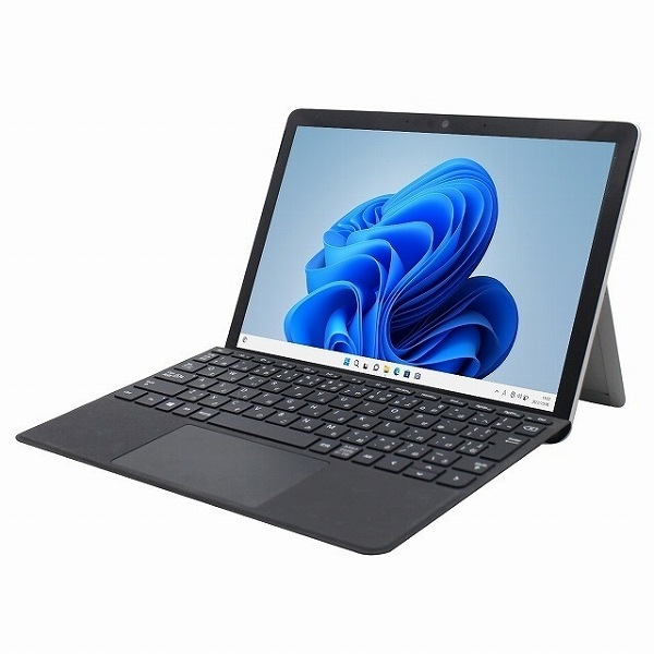 Microsoft Surface Go2 Model 1927 Windows11 64bit WEBカメラ メモリー8GB 高速SSD128GB 無線LAN B5サイズ モバイル タッチパネル ノートパソコン【中古】【1週間保証】20021492