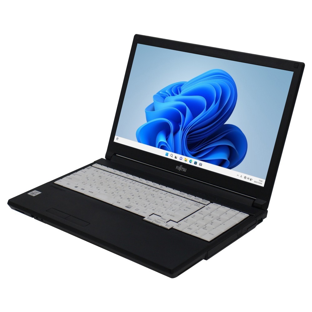 富士通 LIFEBOOK A7510/E Windows11 64bit HDMI テンキー Core i7 10610U メモリー16GB 高速SSD500GB 無線LAN DVDマルチ A4サイズ ノートパソコン【中古】【30日保証】1406849|ジャンクワールド2nd店