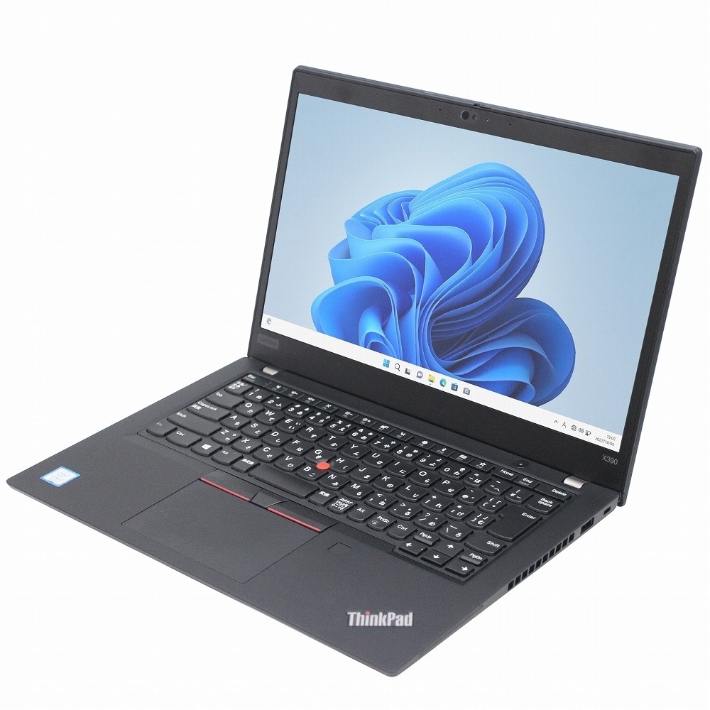 lenovo ThinkPad X390 Windows11 64bit WEBカメラ Core i5 10210U メモリー8GB 高速SSD256GB 無線LAN B5サイズ モバイル フルHD液晶 ノートパソコン【中古】【30日保証】1752018
