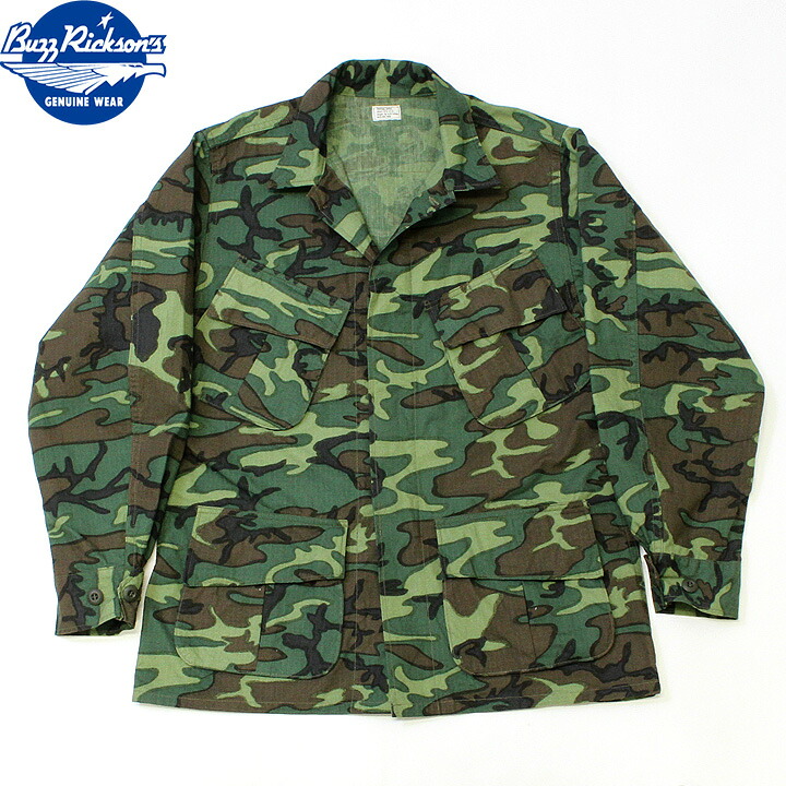 No.BR14819 BUZZ RICKSON'S バズリクソンズ COAT, MAN'S, CAMOUFLAGE COTTON, WIND RESISTANT POPLIN, CLASS 2