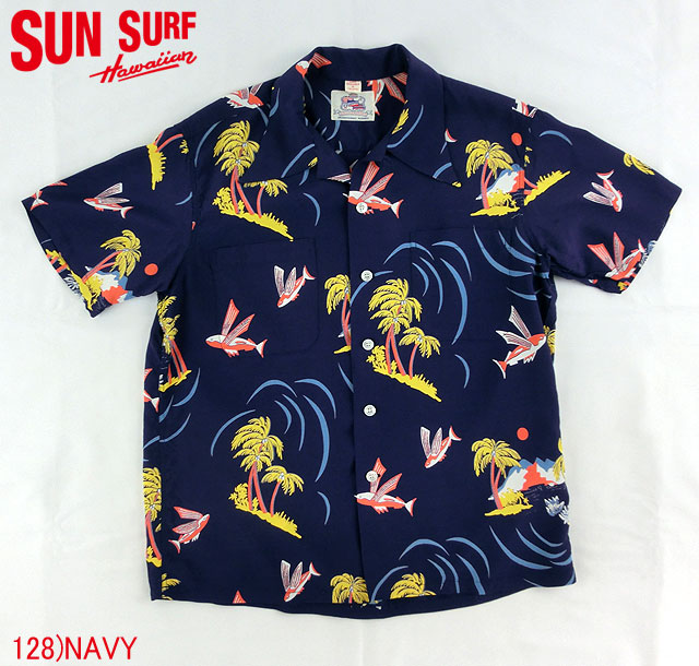 SUNSURF スペシャルエディション　SS37576 SUNSURF】サンサーフ・復刻スペシャル半袖アロハ『TURN INTO THE