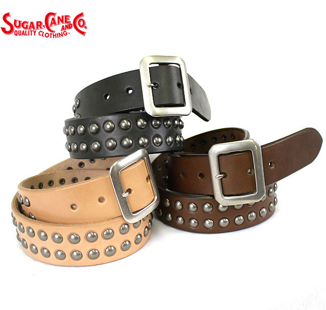 No.SC02322 SUGAR CANE シュガーケーンSTUDS BELT｜Junky Special 14,414円