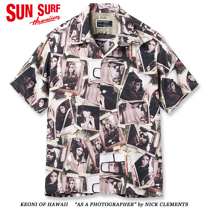 【SUN SURF】 KEONI OF HAWAII アロハシャツ（Sサイズ） SUN SURF サンサーフ アロハシャツ KEONI OF HAWAII WAIKIKI