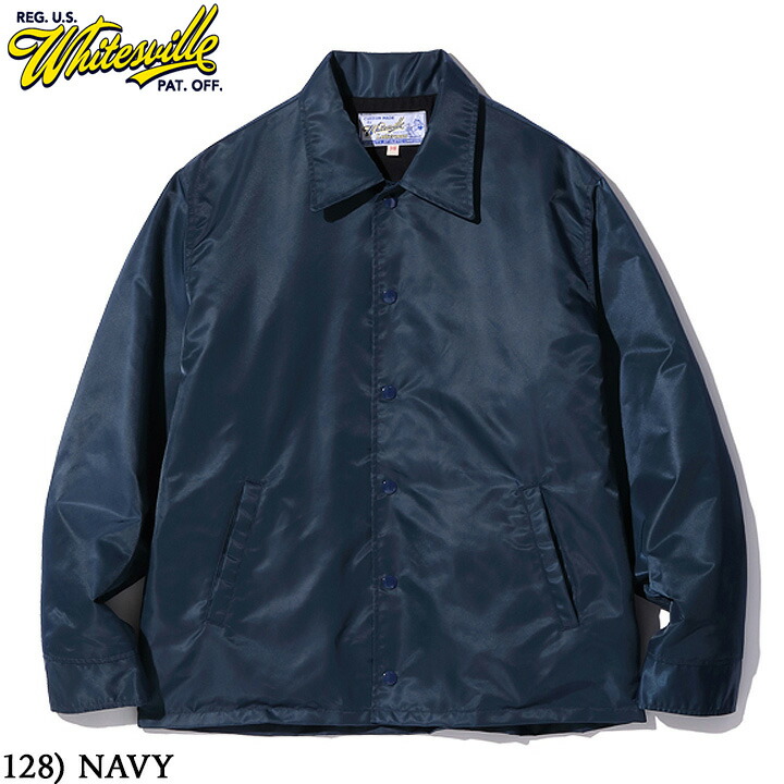 Budweiser コーチ ジャケット ナイロン Lサイズ ネイビー Budweiser