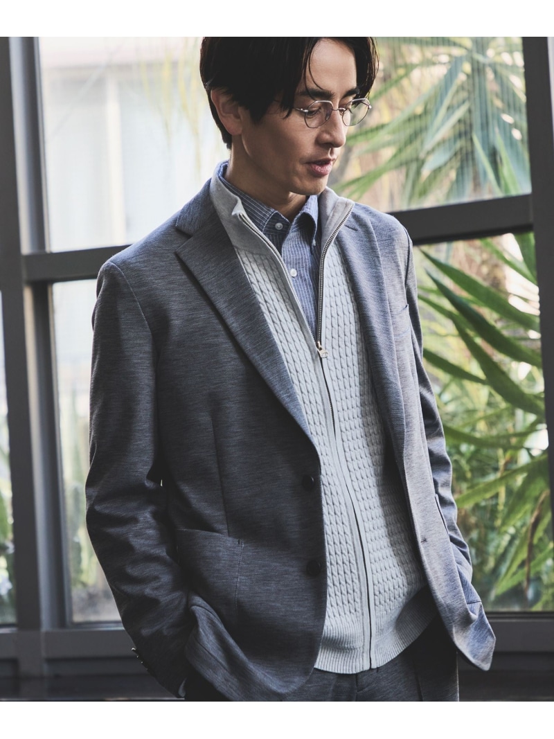 キャリーマンメランジストレッチジャケット/セットアップ対応 JUN STANDARD PICKS ジュン スタンダード ピックス ジャケット・アウター テーラードジャケット・ブレザー【送料無料】[ Fashion]