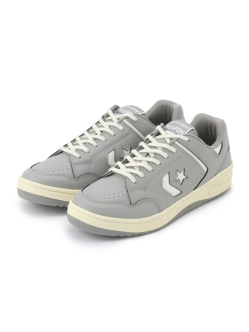 【SALE／30%OFF】【CONVERSE/コンバース】WEAPON CC OX/ウエポンCC OX JUNRED ジュン スタンダード ピックス シューズ・靴 スニーカー ホワイト グレー【RBA_E】【送料無料】[ Fashion]