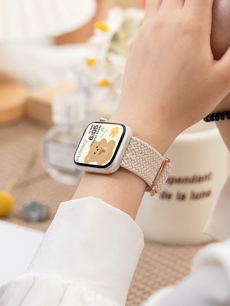 当店だけの限定モデル AppleWatch ミラネーゼループバンド 42 44 シルバー 腕時計 取替