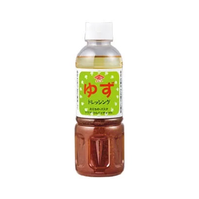 【ケース販売】【送料込】チョーコー ゆずドレッシング 400ml【12本】