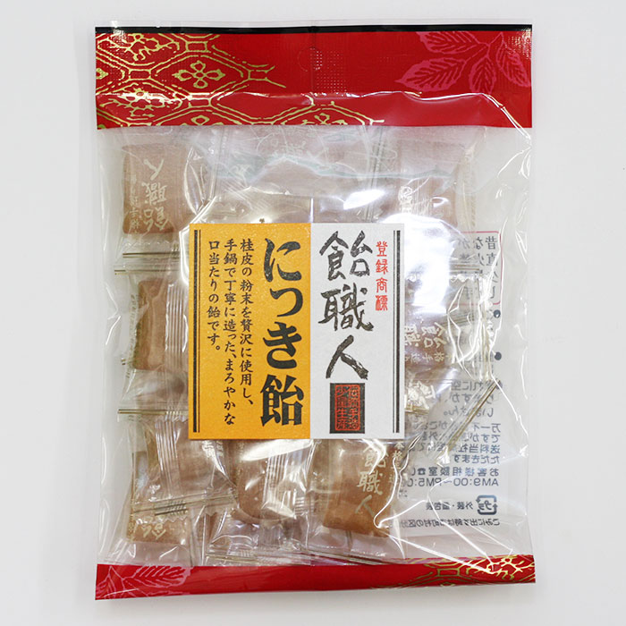 楽天市場 宮川製菓 飴職人 にっき飴 90g 1箱 10袋入 Organic Natural 寿草