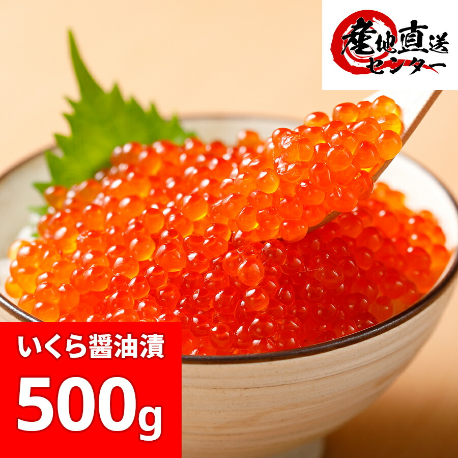 【訳あり】北海道産いくら醤油漬け 500g（250g×2） 鮭いくら 海鮮丼 お歳暮 お中元 ギフト