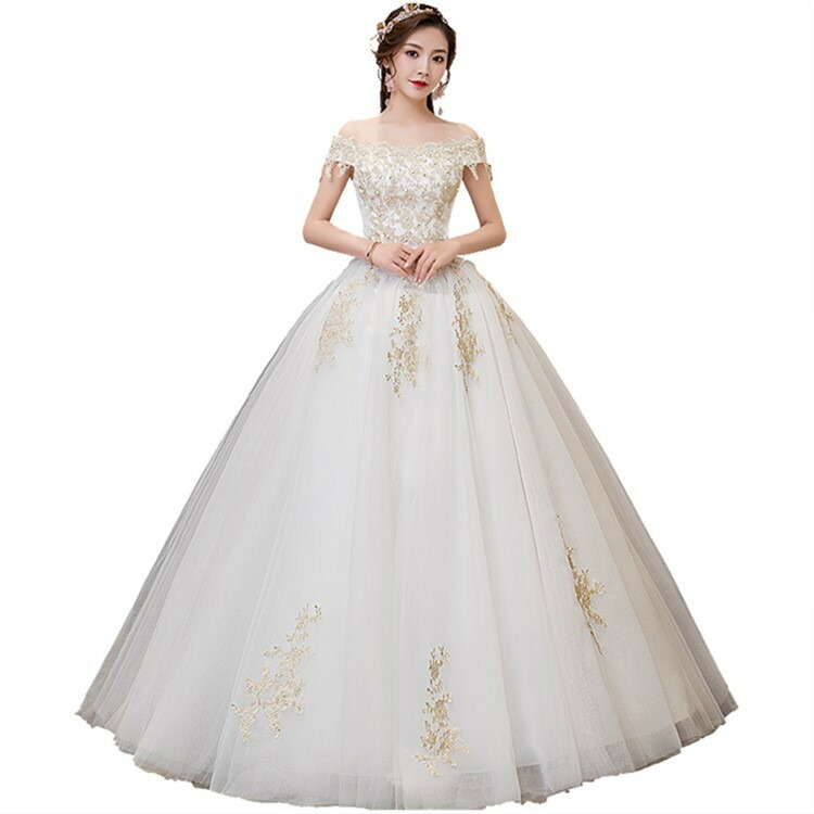 楽天市場 送料無料 格安 ウエディングドレス 花嫁 二次会ドレス 結婚式 ベアトップ ウェディングドレス パーティードレス フォーマルドレス オシャレ 刺繍 パーティ 白 ビスチェ S M L Xl 2xl Just For You Online Store