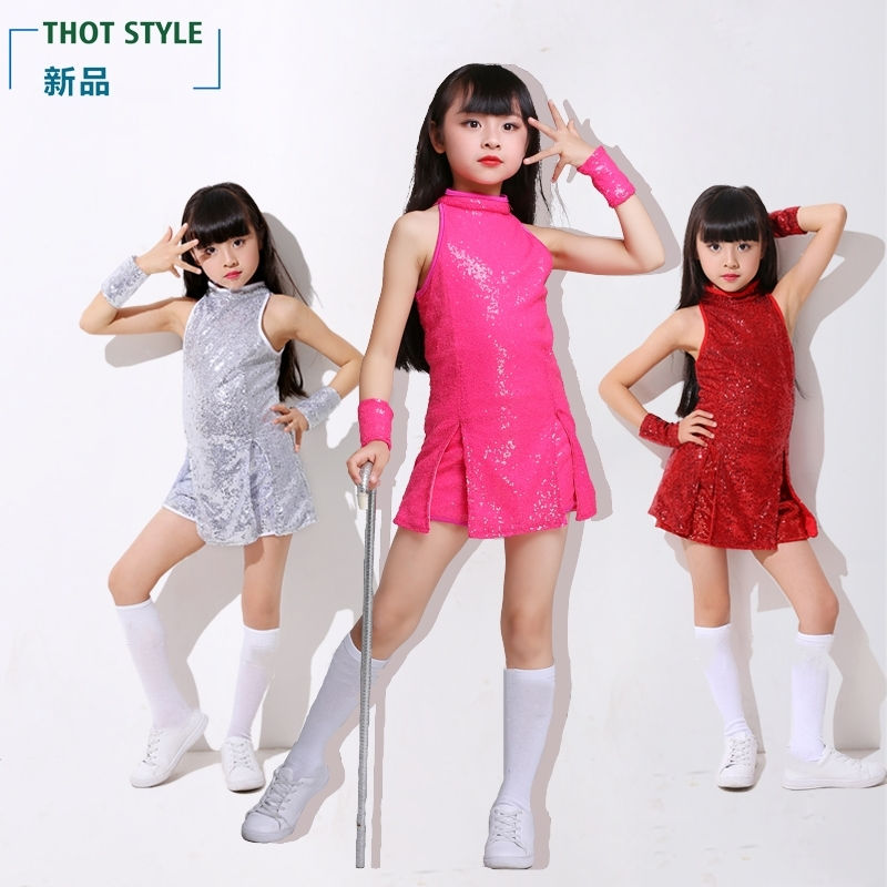 楽天市場 キッズ ダンス衣装 ヒップホップ キラキラ スパンコール ダンス衣装 子供服 ワンピース セットアップ ヒップホップ 女の子 キッズ 韓国 おしゃれ ジャズ ダンスウェア 練習着 Hiphop 演出服 スピルホープ