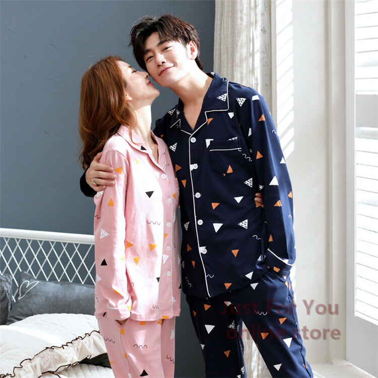 送料無料 ペアパジャマ カップル ペア ルームウェア 上下 セット 結婚祝い ペア パジャマ 春 秋 レディース メンズ 長袖 総柄 パジャマ ペア カップル パジャマ 前開き 派手 お揃い プレゼント 可愛い Rvcconst Com