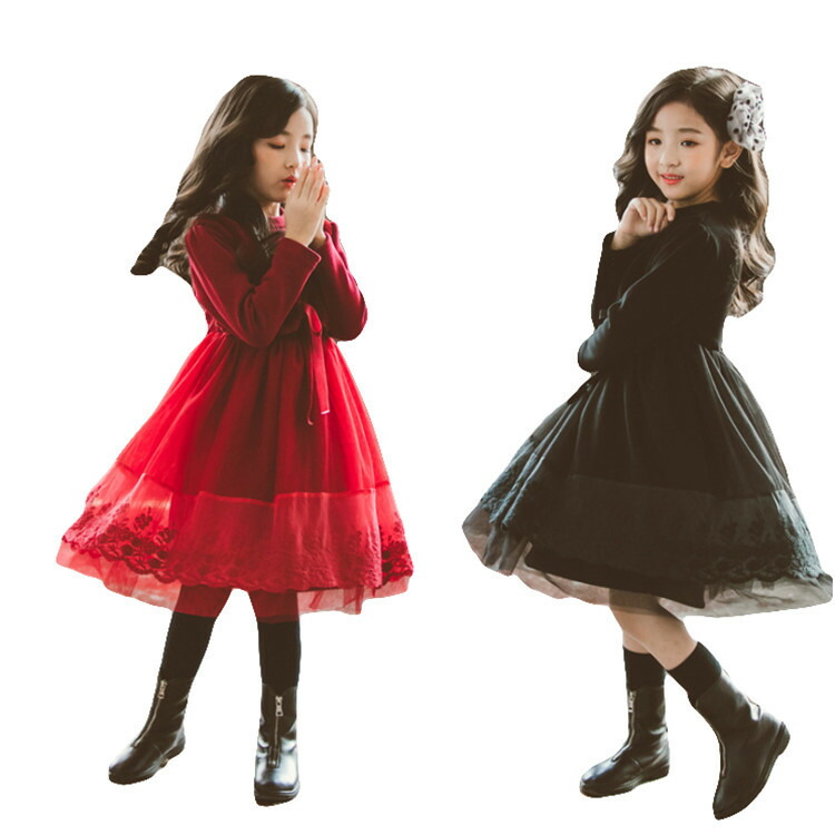 楽天市場 子ども ワンピース キッズ 裏ボア 長袖 韓国子供服 子どもドレス 女の子 ピアノ 発表会 ふわふわ チュールスカート チュールワンピース 結婚式 合唱団 七五三 キッズ ワンピース ベビードレス 可愛い 黒ワンピ 赤ワンピ 裏起毛 Just For You Online Store