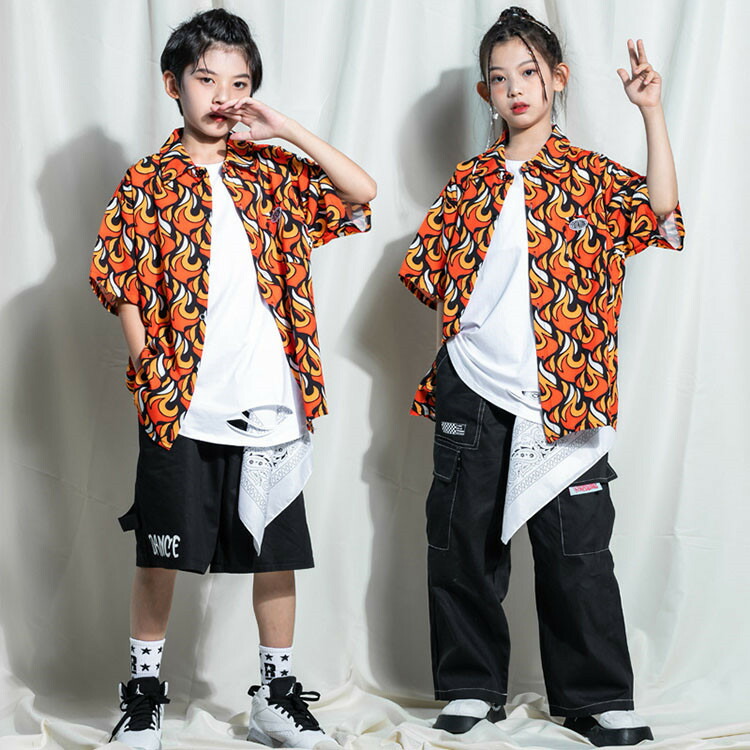 SALE／93%OFF】 キッズダンス衣装 ヒップホップ キッズ ダンス 衣装 子供服 かっこいい 演出服 舞台服 HIPHOP ステージ衣装 応援団  女の子 練習着 発表会 人気 おしゃれ カジュアル www.basexpert.com.br