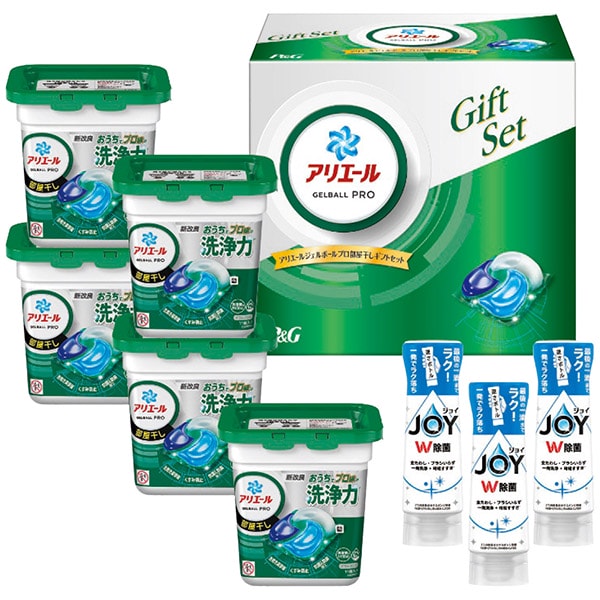 【香典返し 送料無料】 P&G 洗剤 ギフト 洗濯用洗剤 固形洗剤 食器用洗剤 アリエール ジェルボール 部屋干し 本体 ジョイ セット 詰め合わせ 引き出物 四十九日 引出物 お返し 喪中 法事 お供え物 満中陰志 忌明け 49日 挨拶状 粗供養 品物 お礼 PGJH-50E