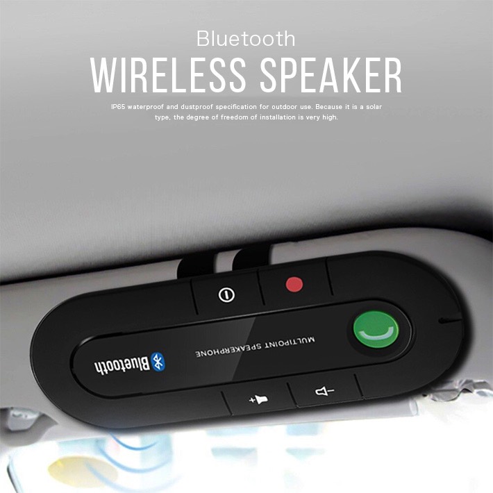楽天市場 ワイヤレス高音質 スピーカー 車用 サンバイザー 音楽再生 Bluetooth ハンズフリー通話スピーカーフォン オーディオ音楽スピーカー Just Store
