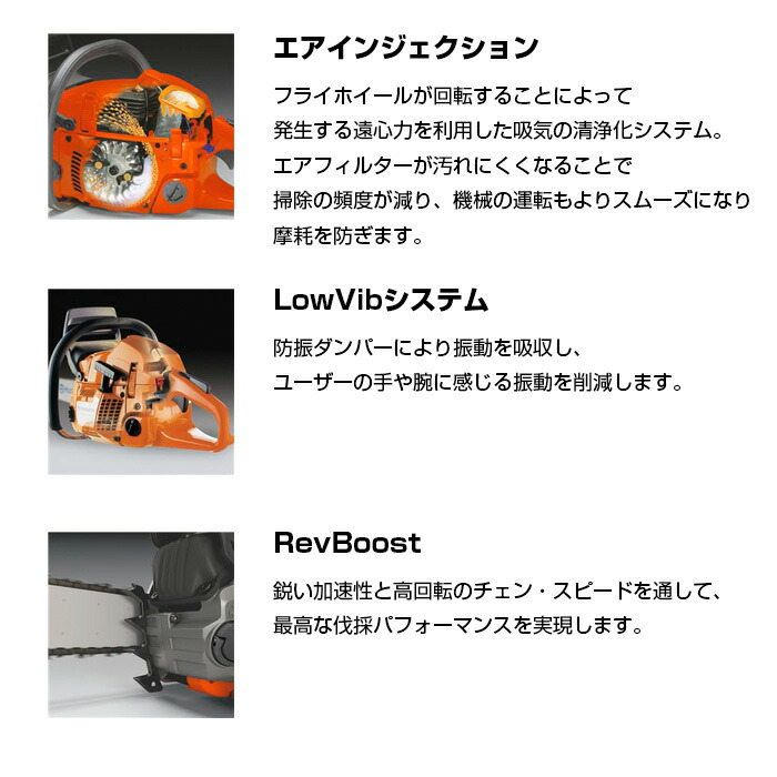 ハスクバーナ チェンソー 550XP 18インチ ゲージ1.5mm 排気量50.1cc 346XP後継機 Husqvarna PL保険加入済み 【966648118】 ハスクバーナ チェンソー 550XP 18インチ ゲージ1.5mm 排気量50.1cc 346XP後継機 Husqvarna PL保険加入済み 【966648118】