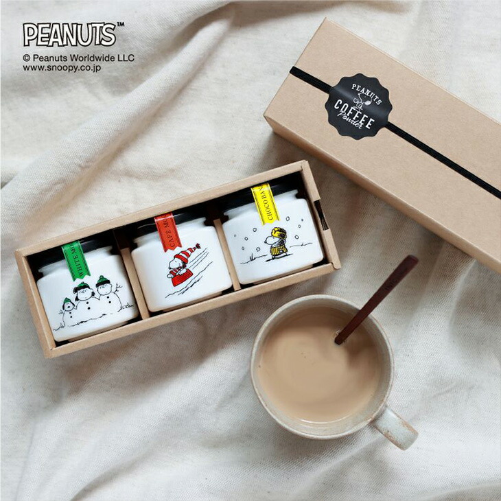 スヌーピー コーヒー デザートコーヒー3個入りギフトセット Winter