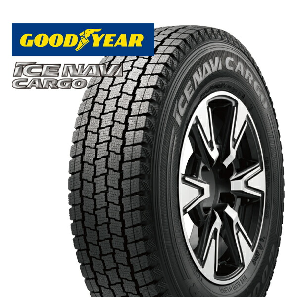 最大57%OFFクーポン GOODYEAR ICE グッドイヤー 195 国産新品スタッドレスタイヤ 送料無料 2022年製 CARGO NAVI  カーゴ アイスナビ 4本セット ※ホイールは付属しません 80R15インチ 車用品