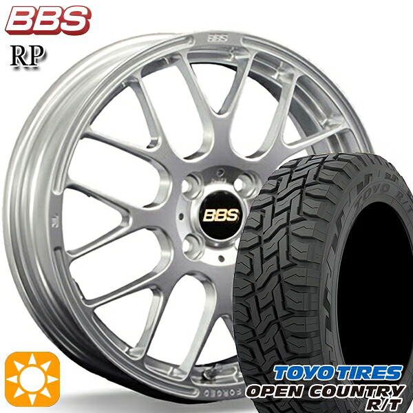 【取付対象】アクア クロスビー 175/60R16 82Q トーヨー オープンカントリー R/T BBS RP ダイヤモンドシルバー（DS） 16インチ 6.0J 4H100 サマータイヤホイールセット ｜格安タイヤホイールジャストパーツ