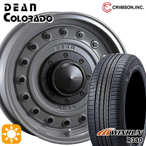 【取付対象】ヤリスクロス 205/65R16 95H ウィンラン R380 クリムソン ディーン コロラド スティールグレー 16インチ 7.0J 5H114.3 サマータイヤホイールセット ｜格安タイヤホイールジャストパーツ
