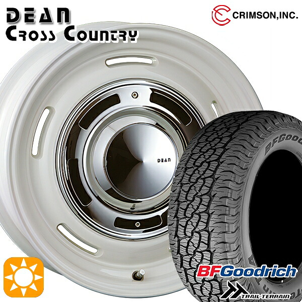 【取付対象】ランクル300 285/60R18 116H RBL BFグッドリッチ トレールテレーン クリムソン ディーン クロスカントリー MW 18インチ 8.0J 6H139.7 +52 サマータイヤホイールセット |格安タイヤホイールジャストパーツ