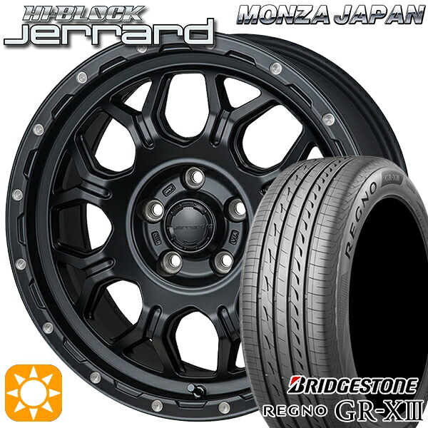 【取付対象】170シエンタ 185/60R15 84H ブリヂストン レグノ GR-X3 モンツァ ハイブロック ジェラード 15インチ 5.5J 5H100 サマータイヤホイールセット |格安タイヤホイールジャストパーツ