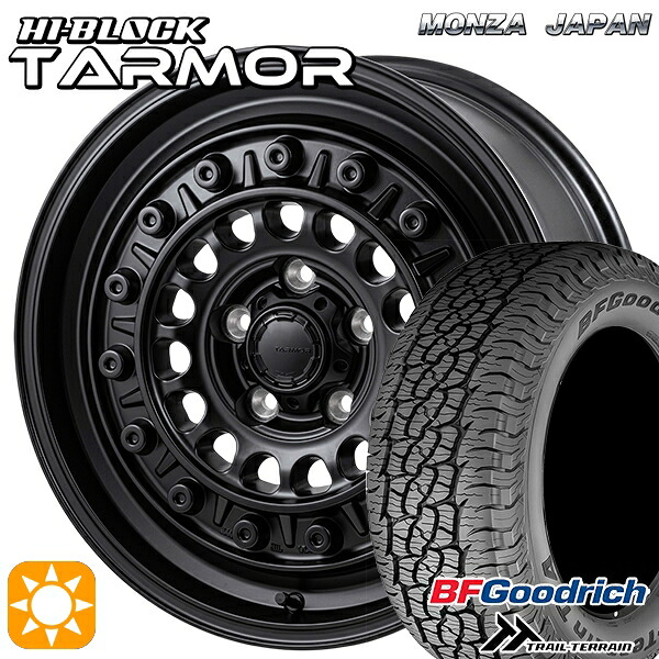 【取付対象】エクストレイルT31/T32 225/60R17 99H RBL BFグッドリッチ トレールテレーン モンツァ ハイブロック ターマー 17インチ 7.5J 5H114.3 +41 サマータイヤホイールセット ｜格安タイヤホイールジャストパーツ