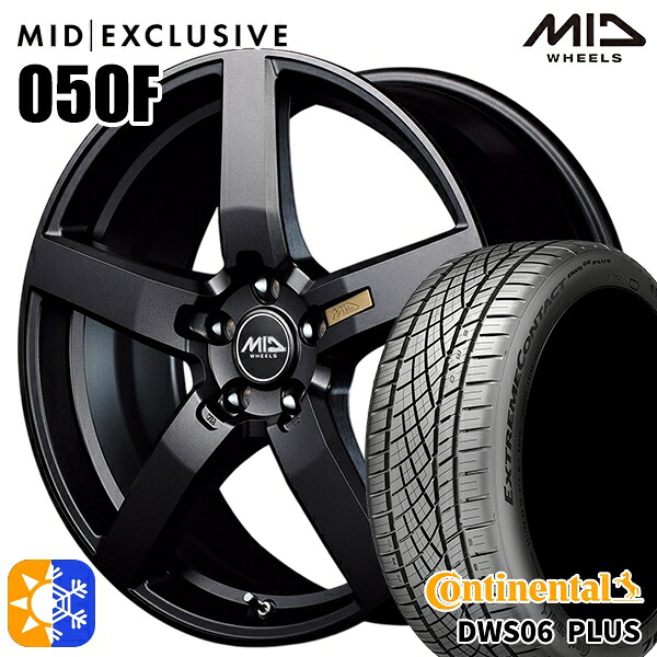 レクサスNX 235/55R18 100W コンチネンタル DWS06+ SUV MID RMP 050F セミグロスガンメタ 18インチ 8.0J 5H114.3 オールシーズンタイヤホイールセット