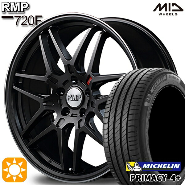 【楽天市場】【取付対象】アウトランダー デリカD5 225/55R18 98V ミシュラン プライマシー4プラス MID RMP 720F ...