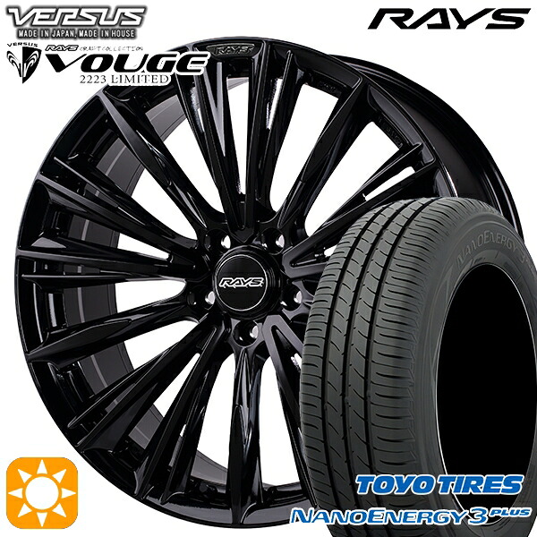 【取付対象】225/45R18 91W トーヨー ナノエナジー3プラス RAYS ベルサス ストラテージア ヴォウジェ GX 18インチ 7.0J 5H114.3 サマータイヤホイールセット |格安タイヤホイールジャストパーツ