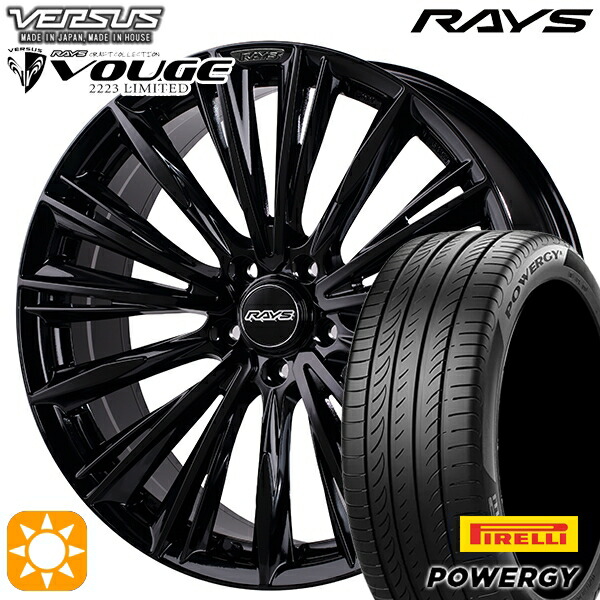 【取付対象】245/40R19 98W XL ピレリ パワジー RAYS ベルサス ストラテージア ヴォウジェ GX 19インチ 8.0J 5H114.3 サマータイヤホイールセット ｜格安タイヤホイールジャストパーツ 156,850円