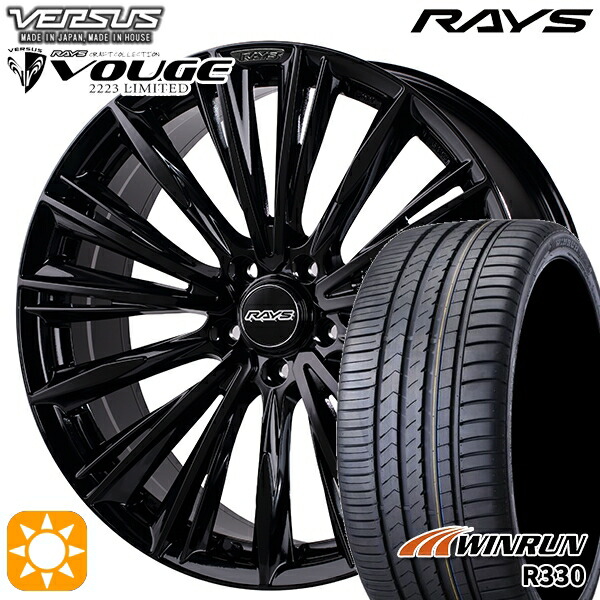 【取付対象】215/35R18 84W XL ウィンラン R330 RAYS ベルサス ストラテージア ヴォウジェ GX 18インチ 7.0J 5H114.3 サマータイヤホイールセット