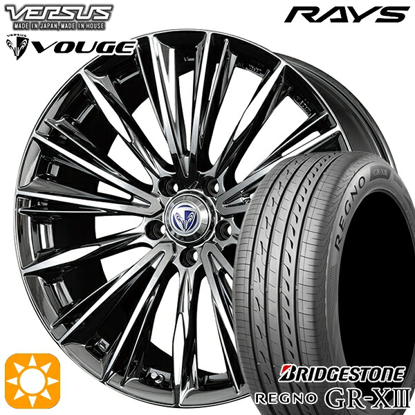 【取付対象】20/30系アルファード ヴェルファイア 235/50R18 101V XL ブリヂストン レグノ GR-X3 RAYS ベルサス ストラテージア ヴォウジェ RB 18インチ 7.0J 5H114.3 サマータイヤホイールセット |格安タイヤホイールジャストパーツ