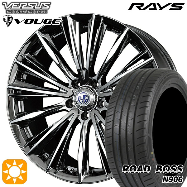 【取付対象】245/40R20 99W XL ロードボス N906 RAYS ベルサス ストラテージア ヴォウジェ RB 20インチ 8.5J 5H114.3 サマータイヤホイールセット 132,750円