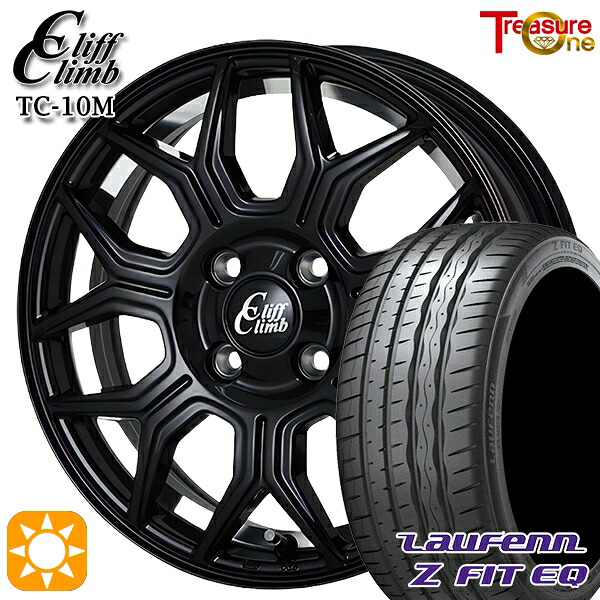 【取付対象】215/45R18 93Y XL ラウフェン Z FIT EQ LK03 トレジャーワン クリフクライム TC10M BUC 18インチ 7.0J 4H100 +46 サマータイヤホイールセット